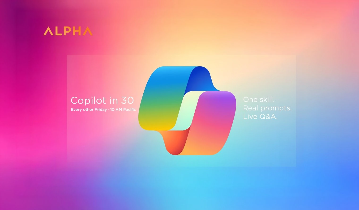Copilot in 30 webinar